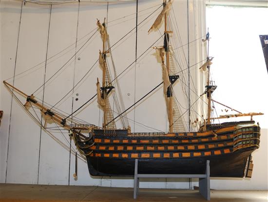 Model of a ship